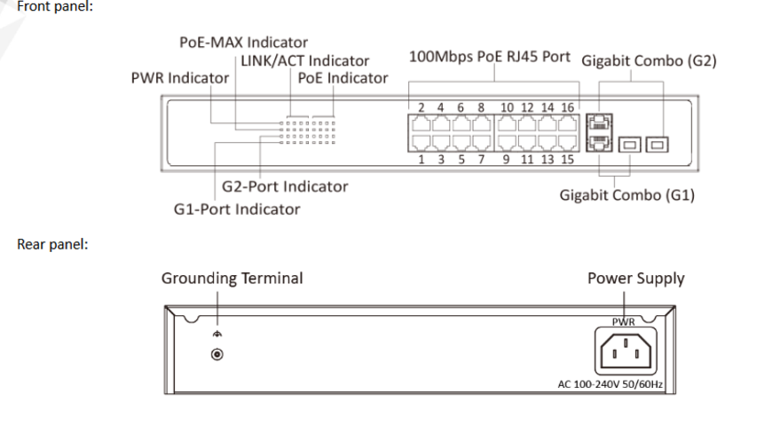 Hikvision DS-3E1318P-EI Hikvision DS-3E1318P-EI