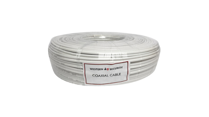 WesternSecurity WS-RG59+2x0.75 100m White WesternSecurity WS-RG59+2x0.75 100m White