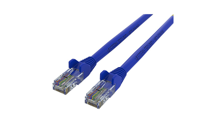 WS Networking WSN-P UTP C6 0.5m Blue