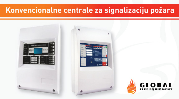 GFE konvencionalne centrale za signalizaciju požara